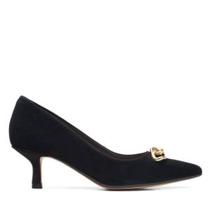 Clarks Violet55 Trim Kadın Topuklu Ayakkabı Siyah | CLK523PWV